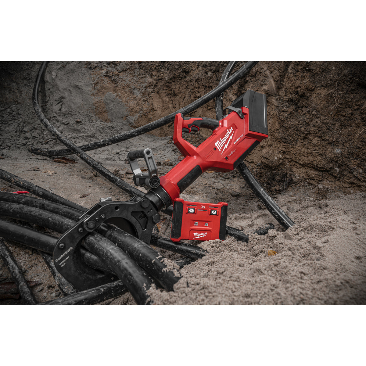 Milwaukee M18™ FORCE LOGIC™FORCE LOGIC™ Hydraulischer Akku-Sicherheits-Kabelschneider 125 mm M18HCC125 - Produktbild 5