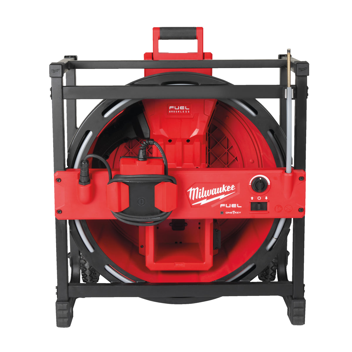 Milwaukee M18™ Akku-Hochgeschwindigkeits-Rohrreiniger mit flexibler Welle M18HSFSM - Produktbild 4
