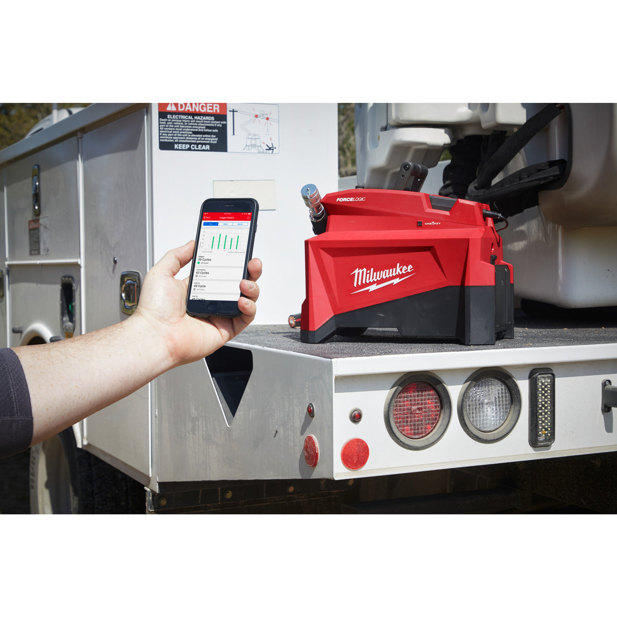 Milwaukee M18™ Akku-Hydraulikpumpe M18HUP700 - Produktbild 9