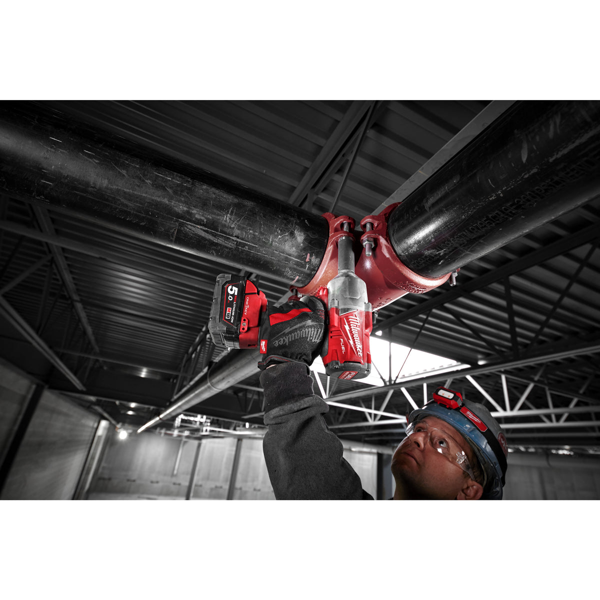 Milwaukee M18 FUEL™ ONE-KEY™ 1/2˝-Akku-Schlagschrauber mit Sprengring M18ONEFHIWF12 - Produktbild 9