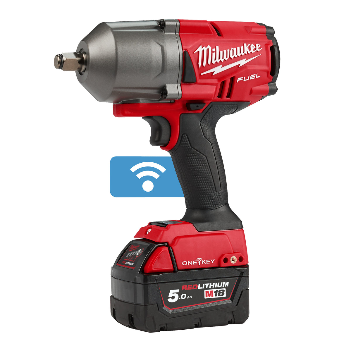Milwaukee M18 FUEL™ ONE-KEY™ 1/2˝-Akku-Schlagschrauber mit Sprengring M18ONEFHIWF12 - Produktbild 11