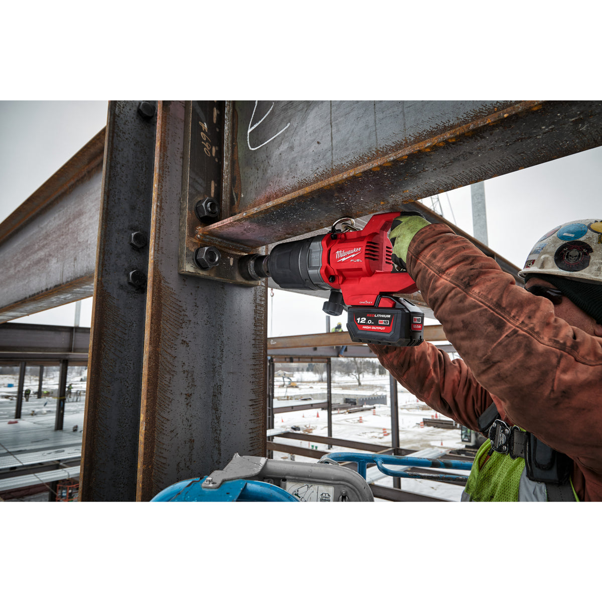 Milwaukee M18 FUEL™ ONE KEY™ 1"-Akku-Schlagschrauber Vierkant Sprengring M18ONEFHIWF1DS - Produktbild 9