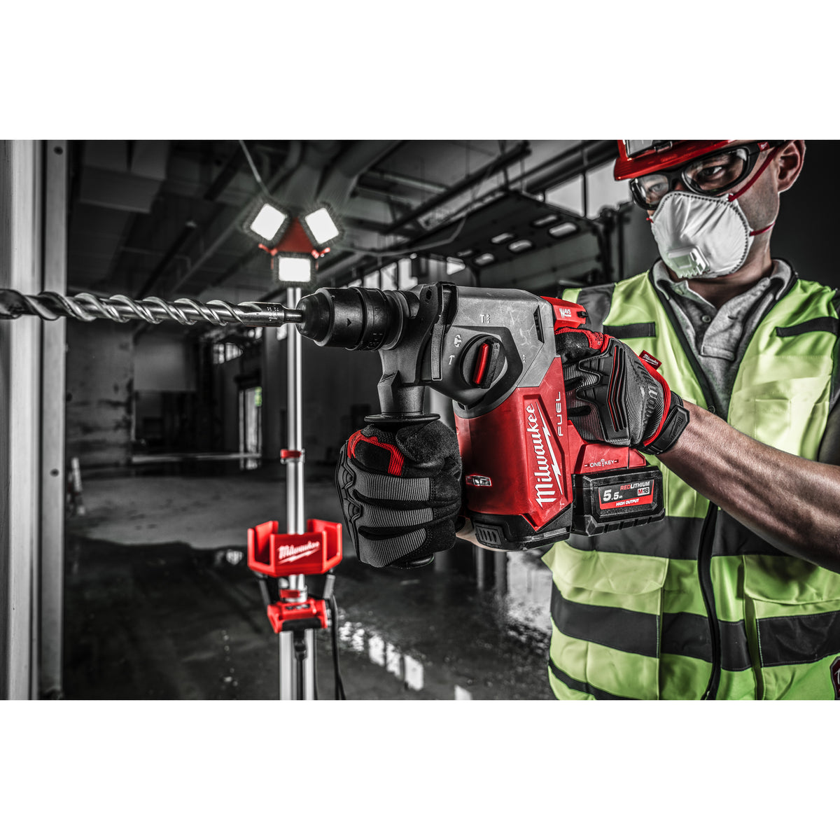Milwaukee M18™ ONE KEY™ Akku-Kombihammer M18ONEFHX - Produktbild 12