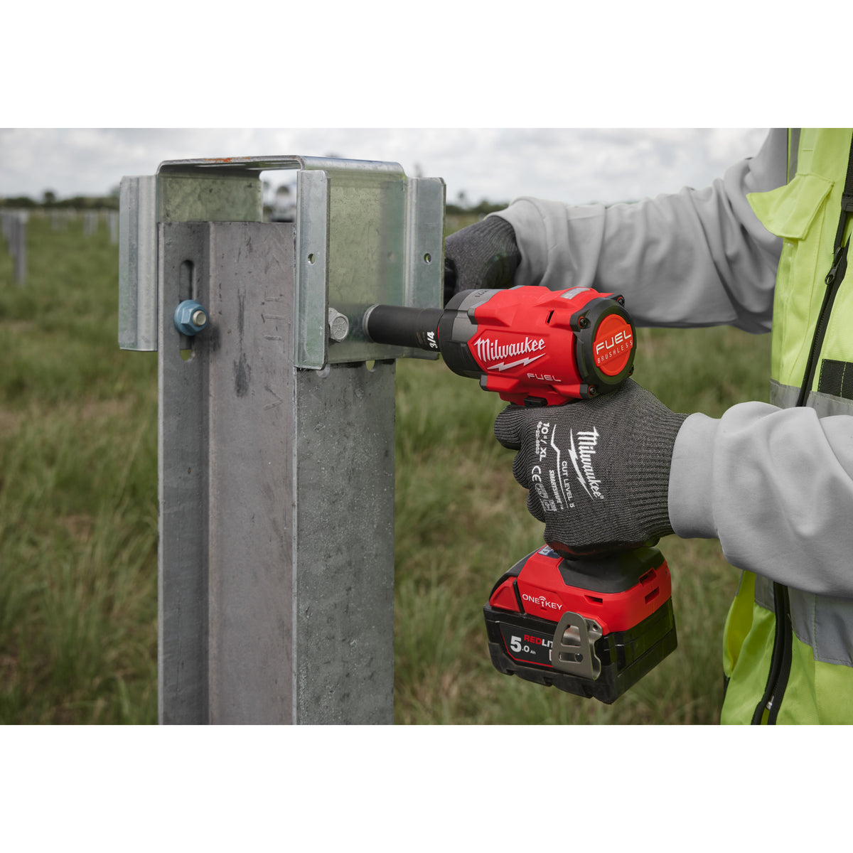 Milwaukee M18™ Fuel ONE-KEY™ 1/2" Akku-Schlagschrauber für Solaranlagen M18ONEFIW2FC12 - Produktbild 11