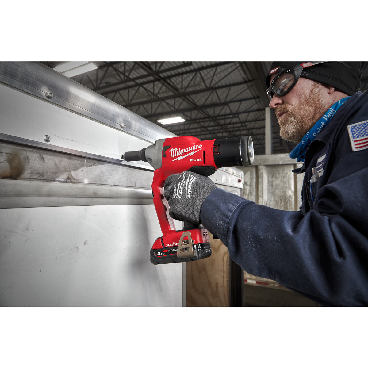 Milwaukee M18™ ONE KEY™ Akku-Blindnietgerät M18ONEFPRT - Produktbild 8