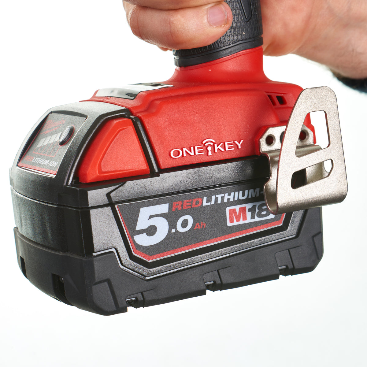 Milwaukee M18™ ONE KEY™ 1/2"-Akku-Schlagschrauber Vierkant mit Sprengring M18ONEIWF12 - Produktbild 8