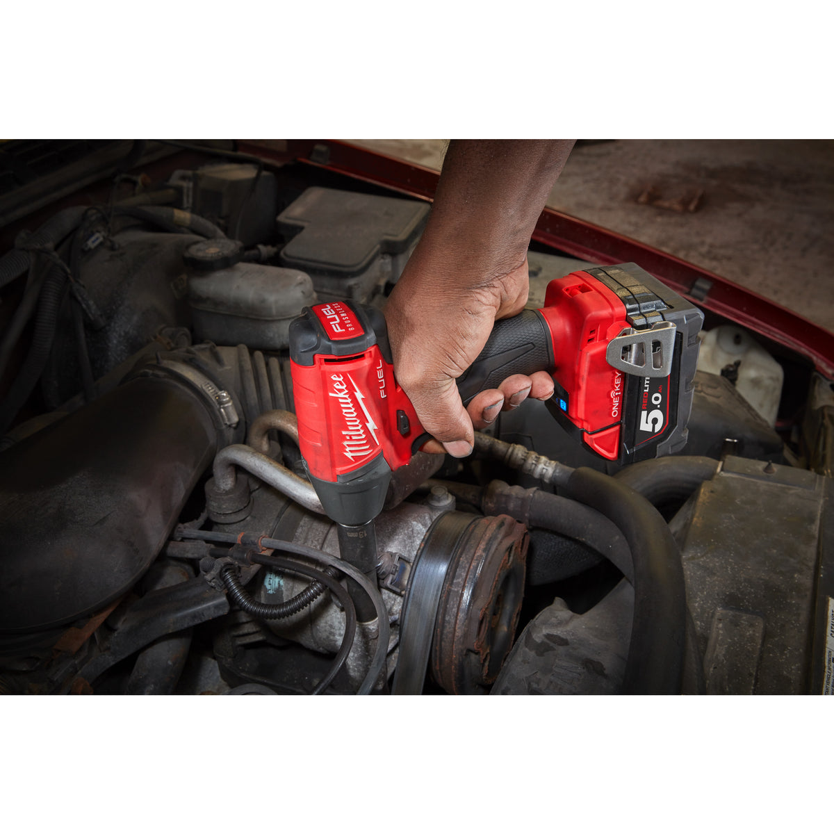 Milwaukee M18™ ONE KEY™ 1/2"-Akku-Schlagschrauber Vierkant mit Sprengring M18ONEIWF12 - Produktbild 10