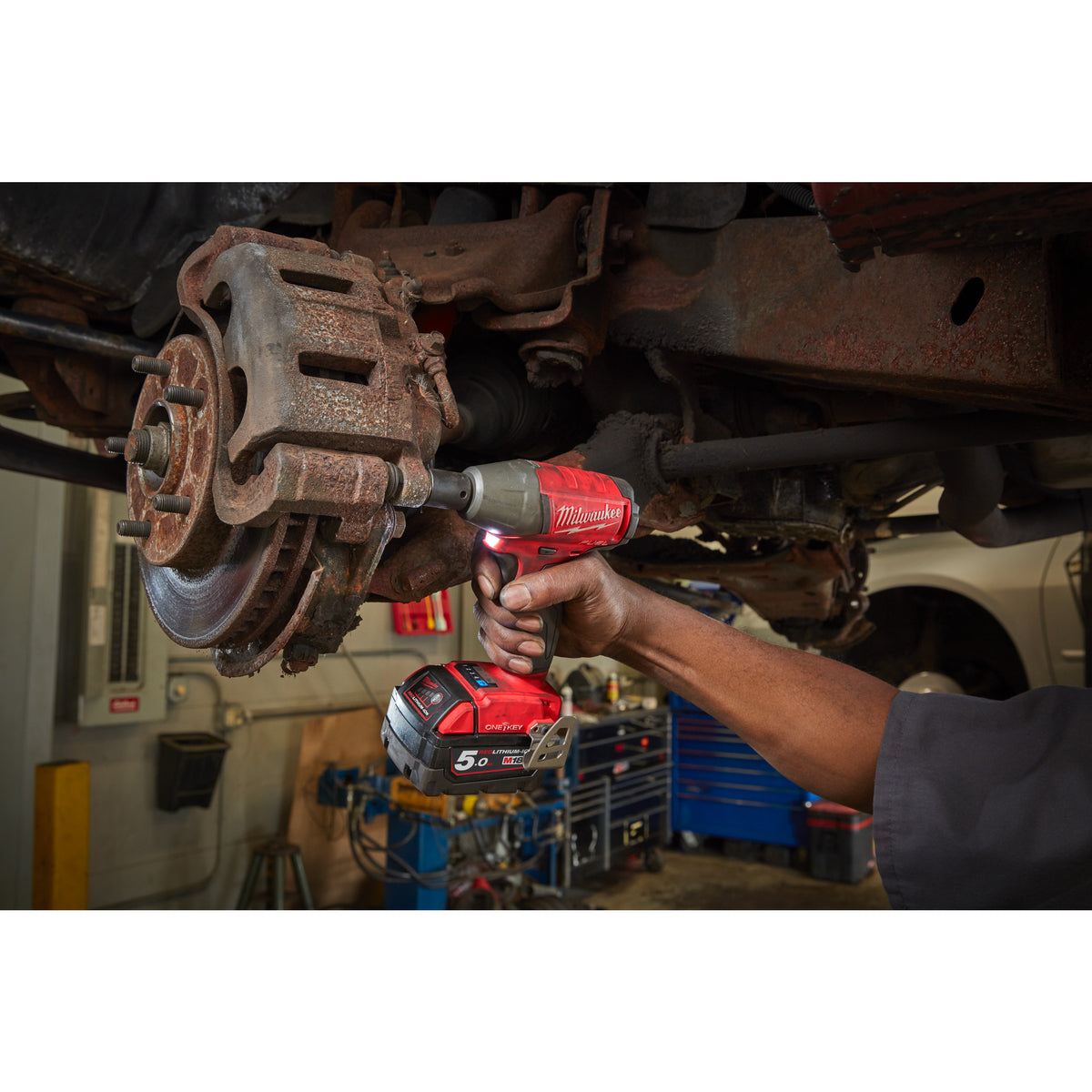 Milwaukee M18™ ONE KEY™ 1/2"-Akku-Schlagschrauber Vierkant mit Sprengring M18ONEIWF12 - Produktbild 11