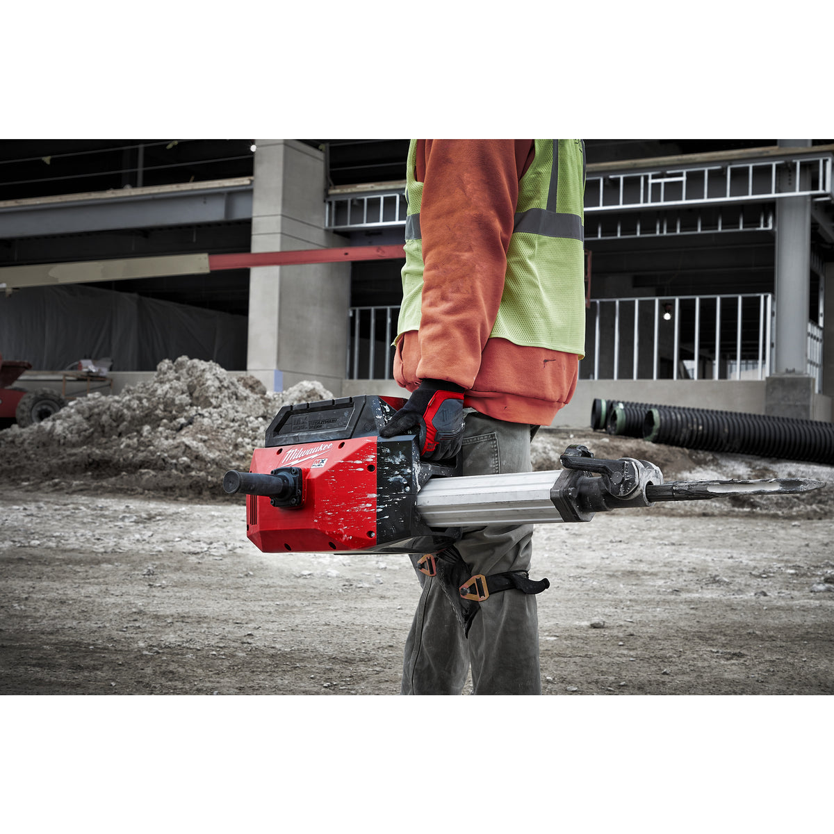 Milwaukee MX FUEL™ Akku-Abbruchhammer 25 Kg MXFDH2528H - Produktbild 5