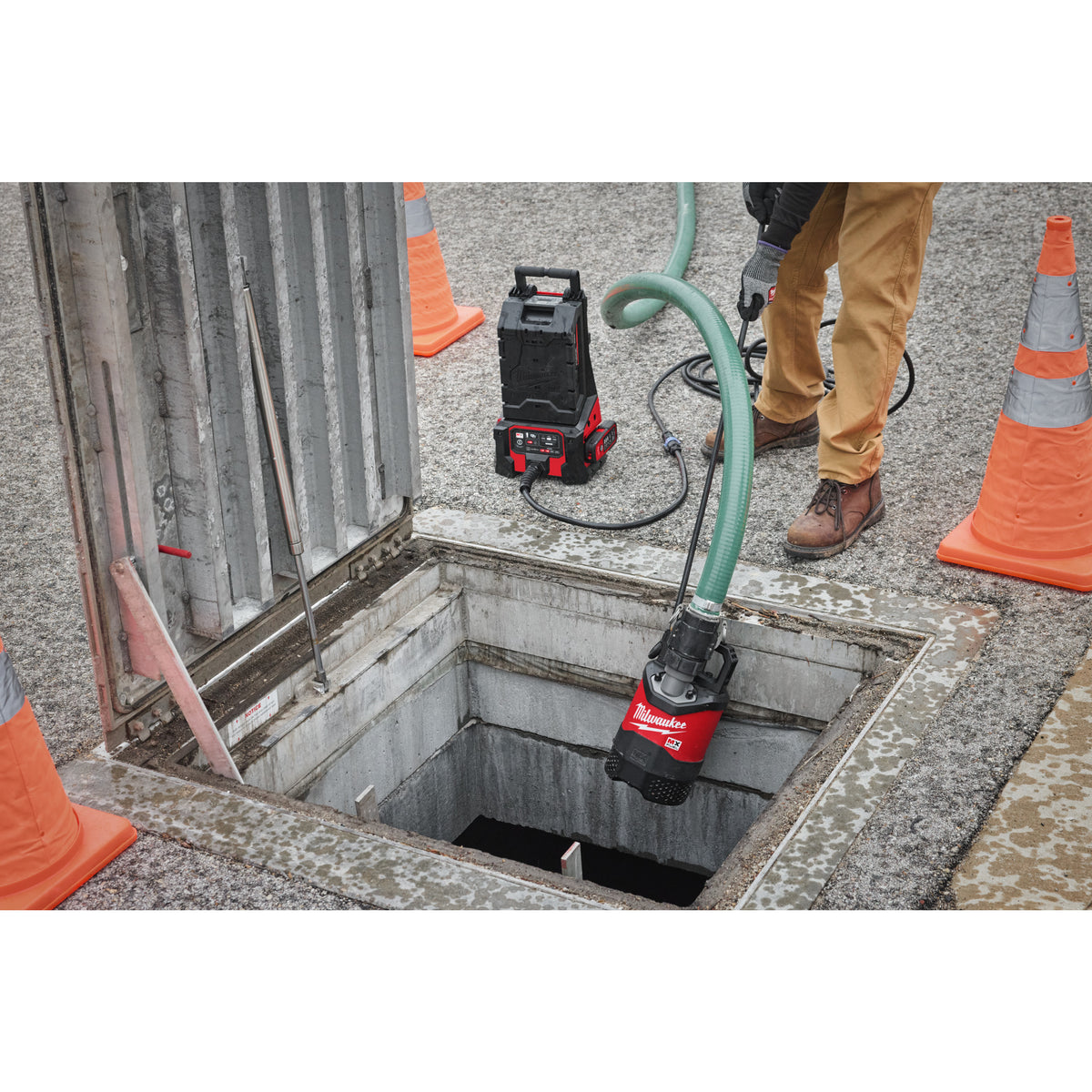 Milwaukee MX FUEL™ Akku-Tauchpumpe, nur Pumpeneinheit MXFSMP2E - Produktbild 11