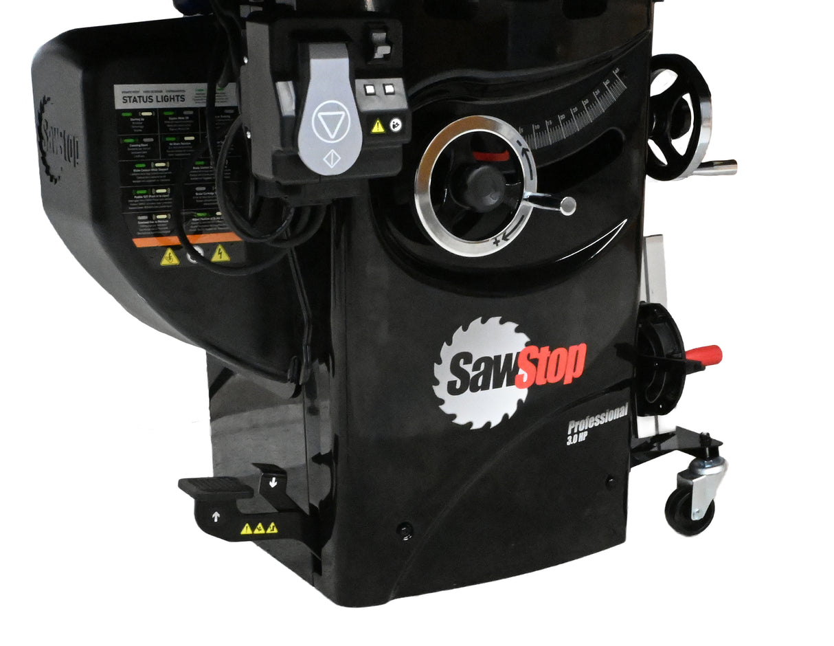 SAWSTOP mobiles Fahrwerk für stationäre Tischkreissäge PCS - MB-PCS-000-I