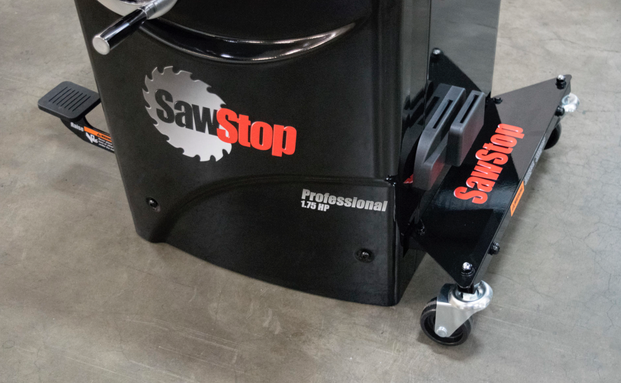 SAWSTOP mobiles Fahrwerk für stationäre Tischkreissäge PCS - MB-PCS-000-I