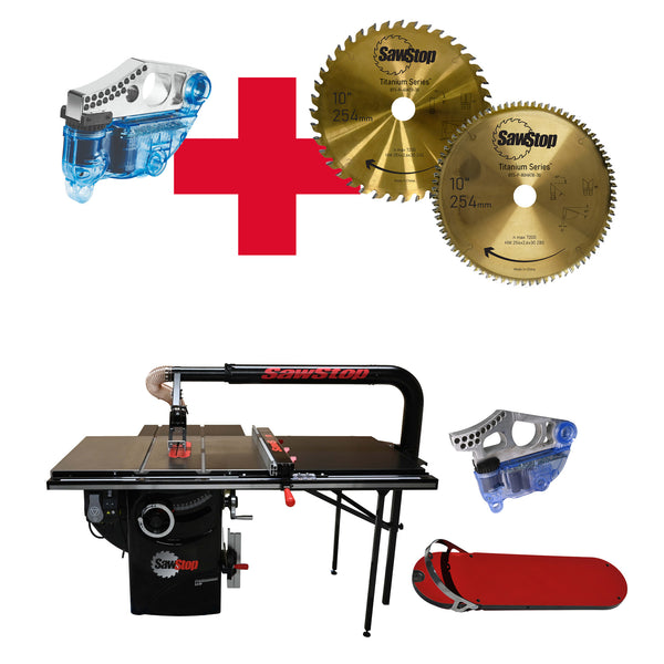 SAWSTOP "DADO ESSENTIAL" stationäre Tischkreissäge PCS + Zubehör