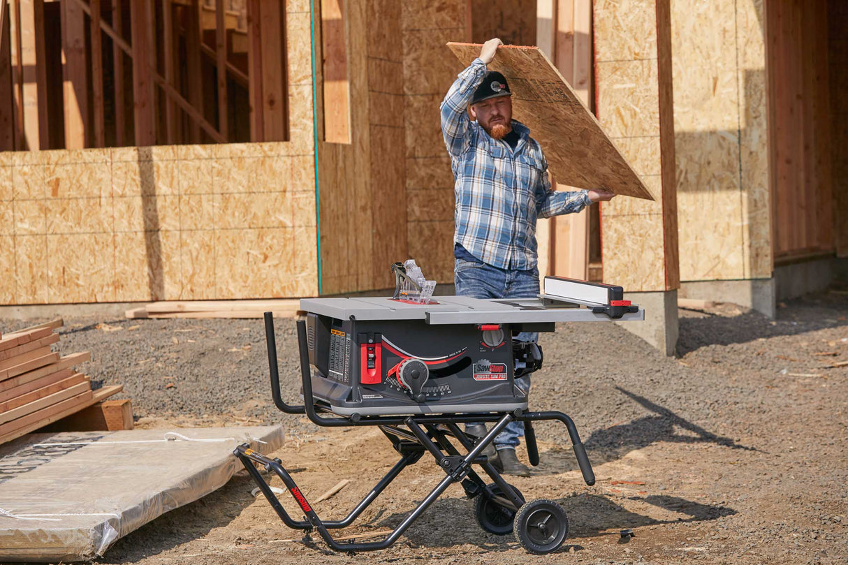 WINTER-AKTION: SAWSTOP mobile Baustellen-Tischkreissäge, 80mm Schnitthöhe