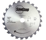 SAWSTOP Längsschnitt-Sägeblatt Ø 254x3,0x30 24 Zähne