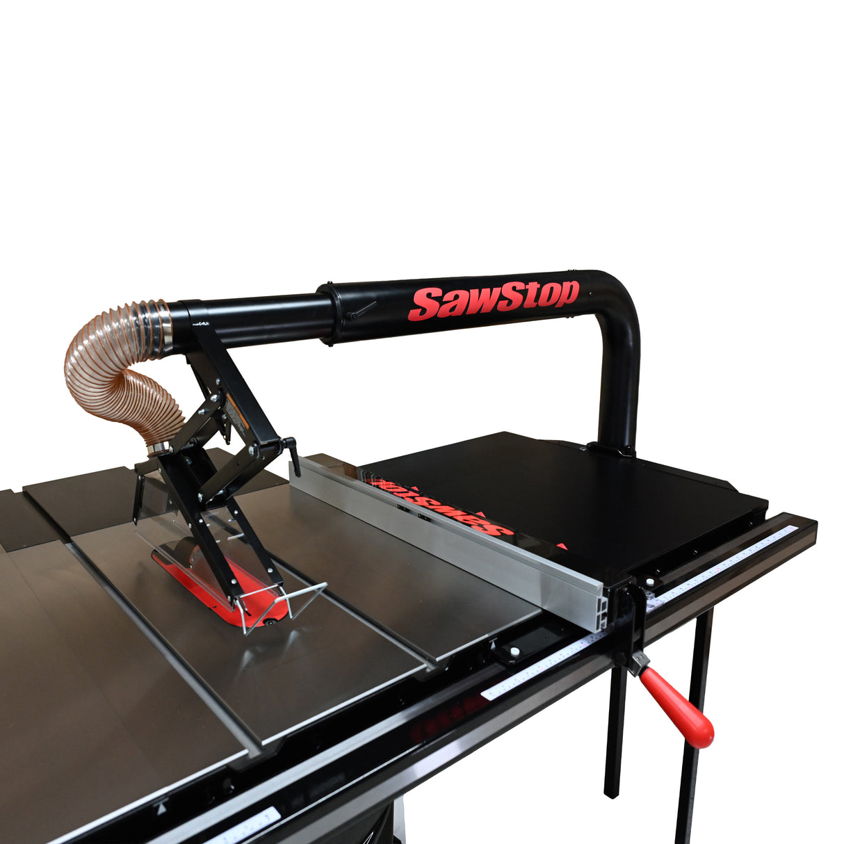 SAWSTOP schwebender Absaugarm - schwenkbar für stationäre Tischkreissäge PCS - TSG-FDC-I