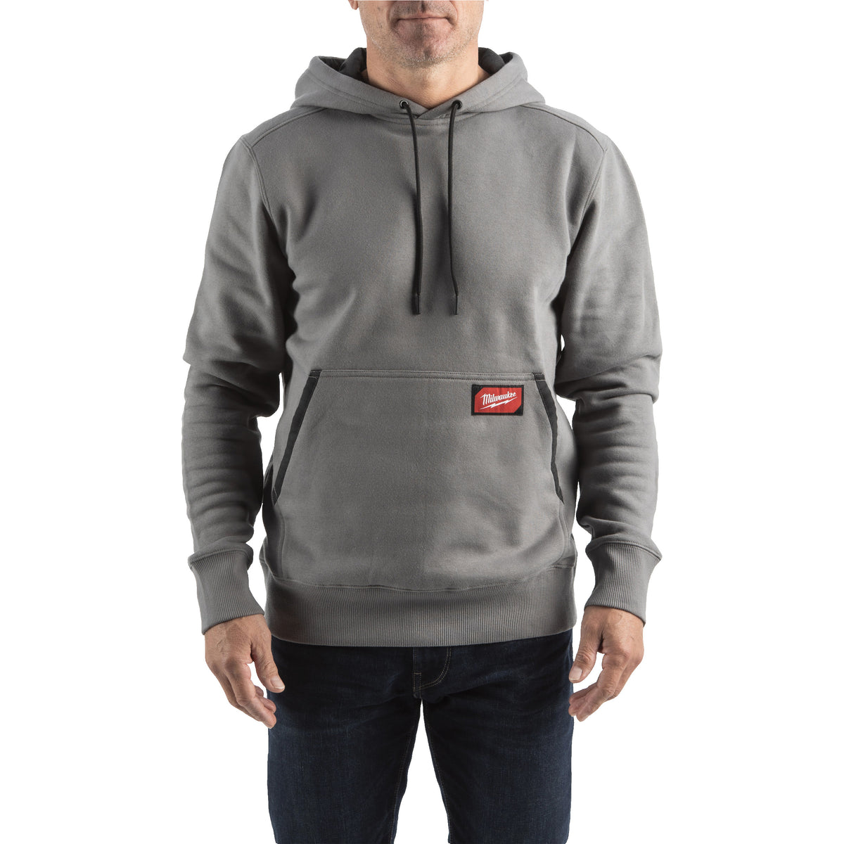 Milwaukee leichter Arbeits-Kapuzen-Pullover – Grau