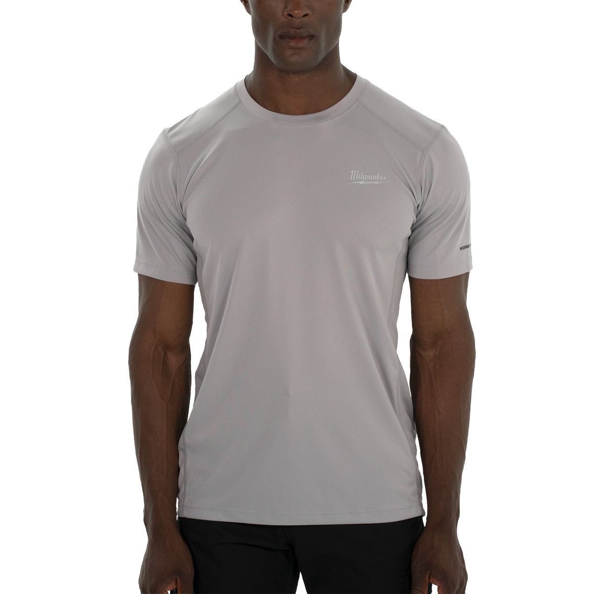 Milwaukee WORKSKIN Funktions-T-Shirt mit UV-Schutz – Grau