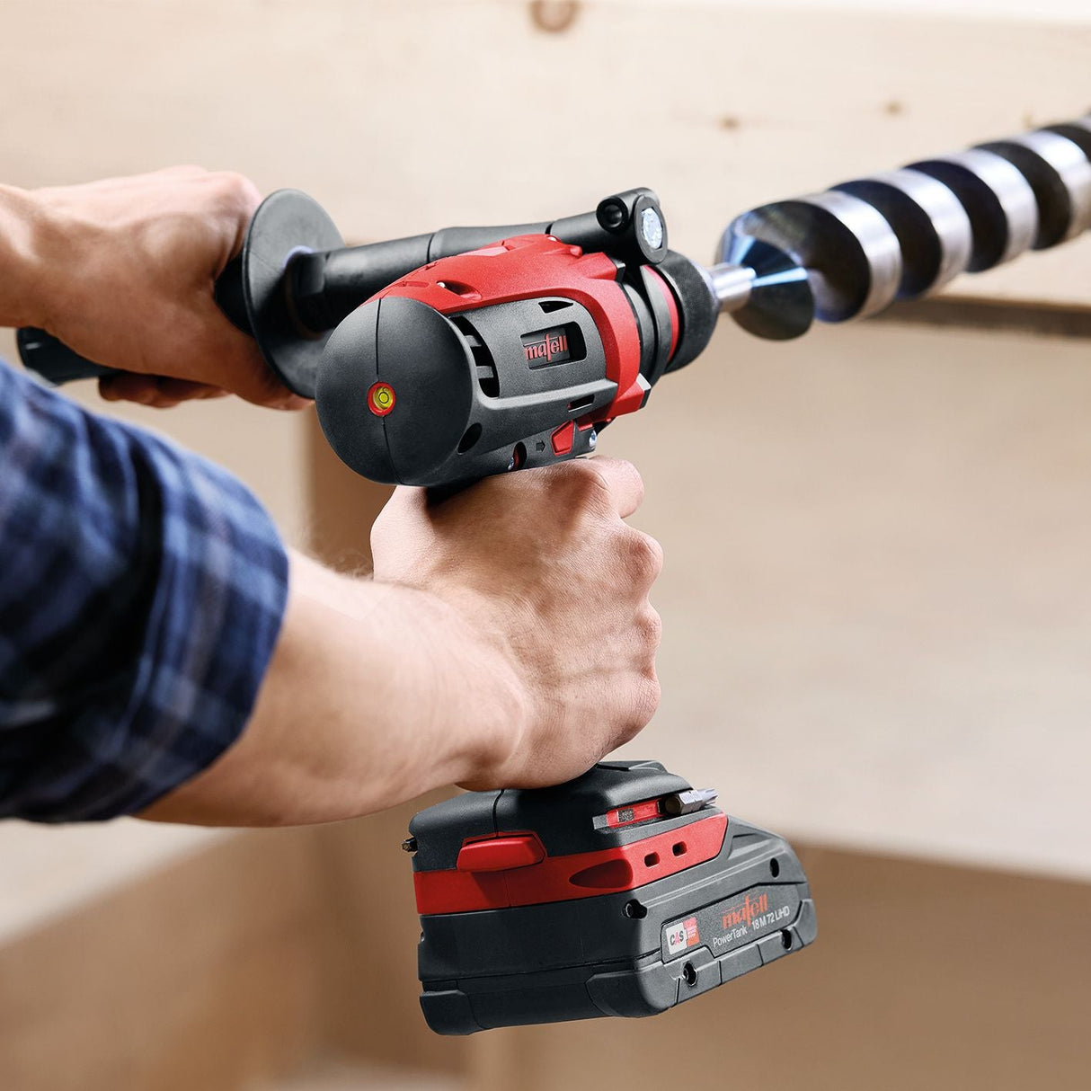 Mafell Cordless Impact Drill ASB 18 in the T-MAX - 91C901