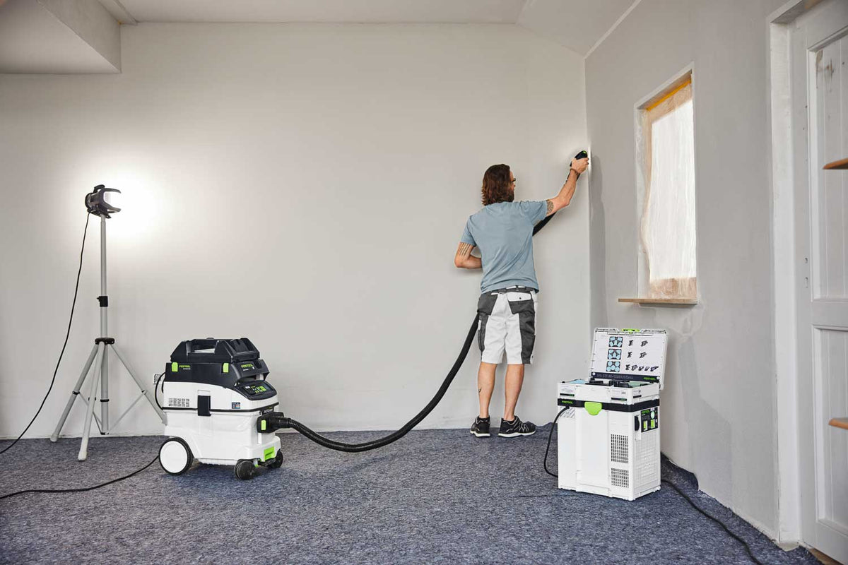 Festool Akku-Deltaschleifer 100x150mm DTSC 400 3,0 I-Plus (mit 2 Akkus, 1 Ladegerät) - 578848