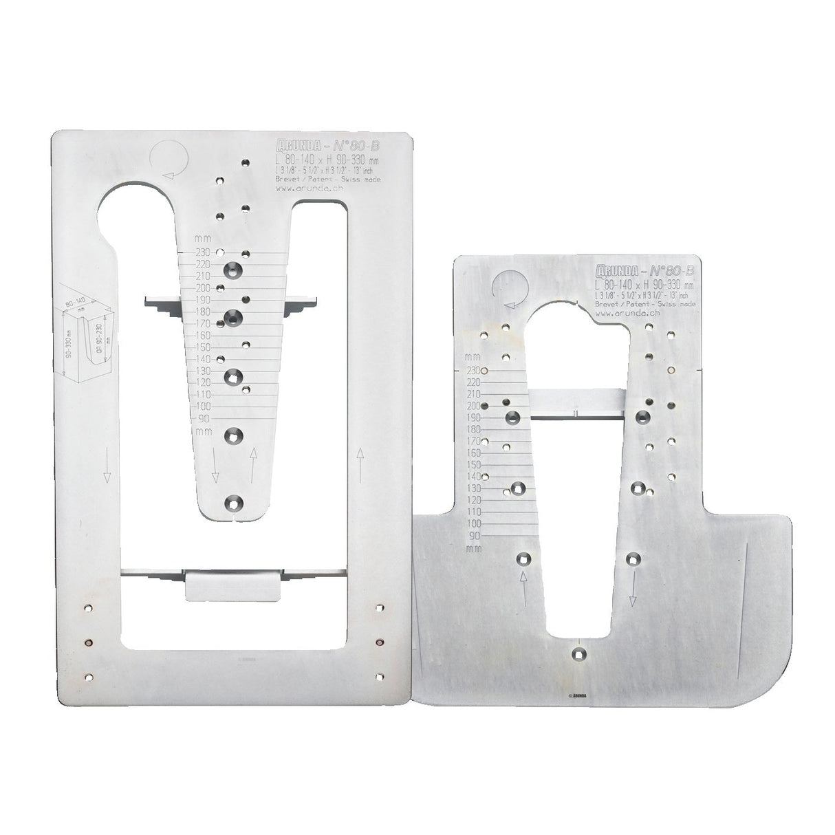 Mafell milling template Arunda 80B Midi - 91A712