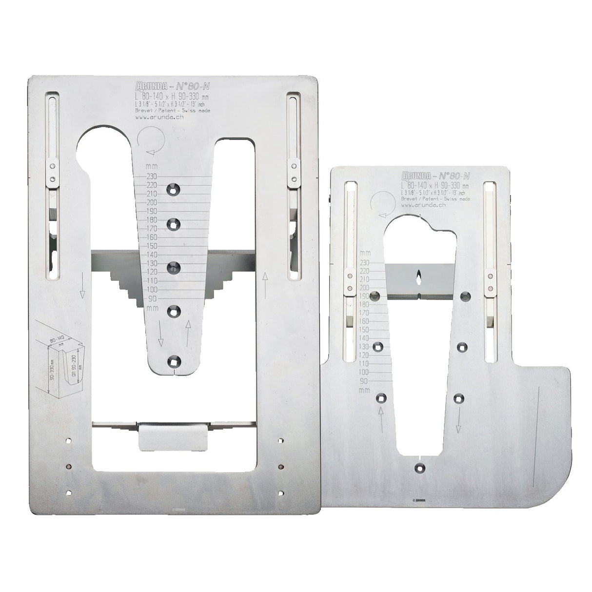 Mafell milling template Arunda 80N Maxi - 91A707