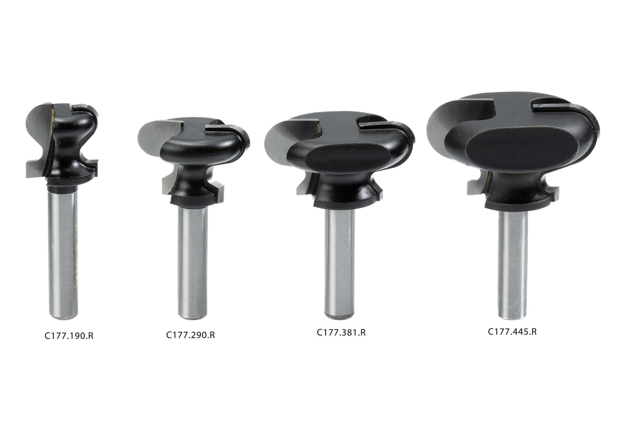 HW Griffleistenfräser - Frästiefe 15 mm - Schaft 8mm - C177.290.R