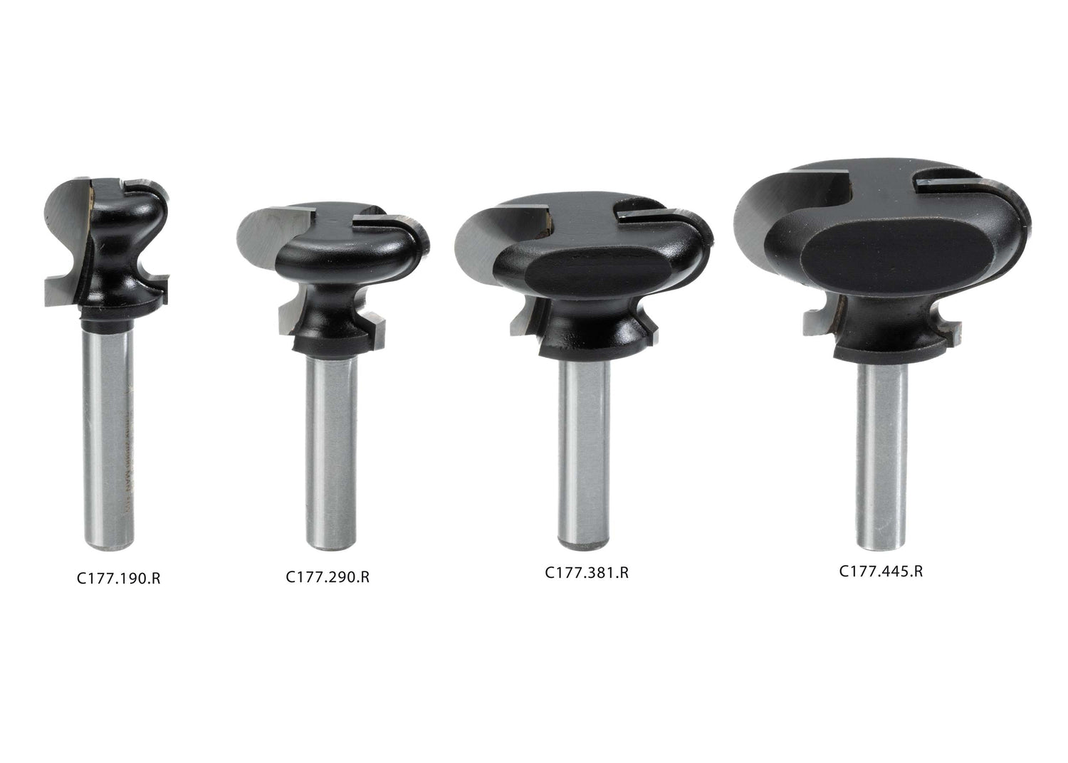 HW Griffleistenfräser - Frästiefe 15 mm - Schaft 8mm - C177.290.R