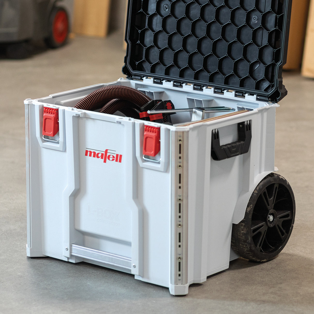 Aktionsmodell: Mafell DUSS L-BOXX C476-TB + Bohrwerkzeug-Set - DEAL504