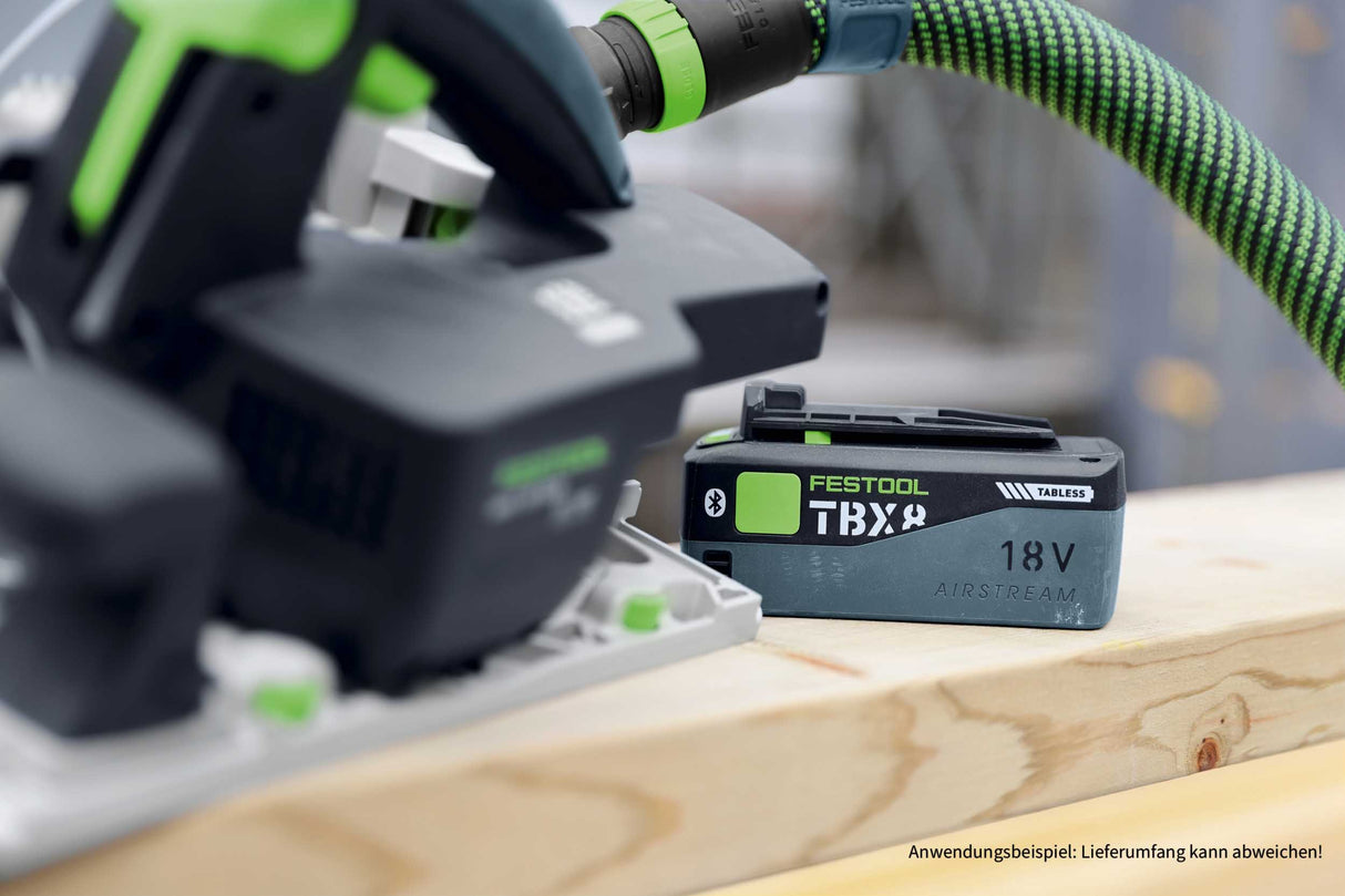 NEUHEIT: Festool Tabless Akkupack BP 18 TBX 8 ASI - 8 Ampere + Bluetooth - 578746