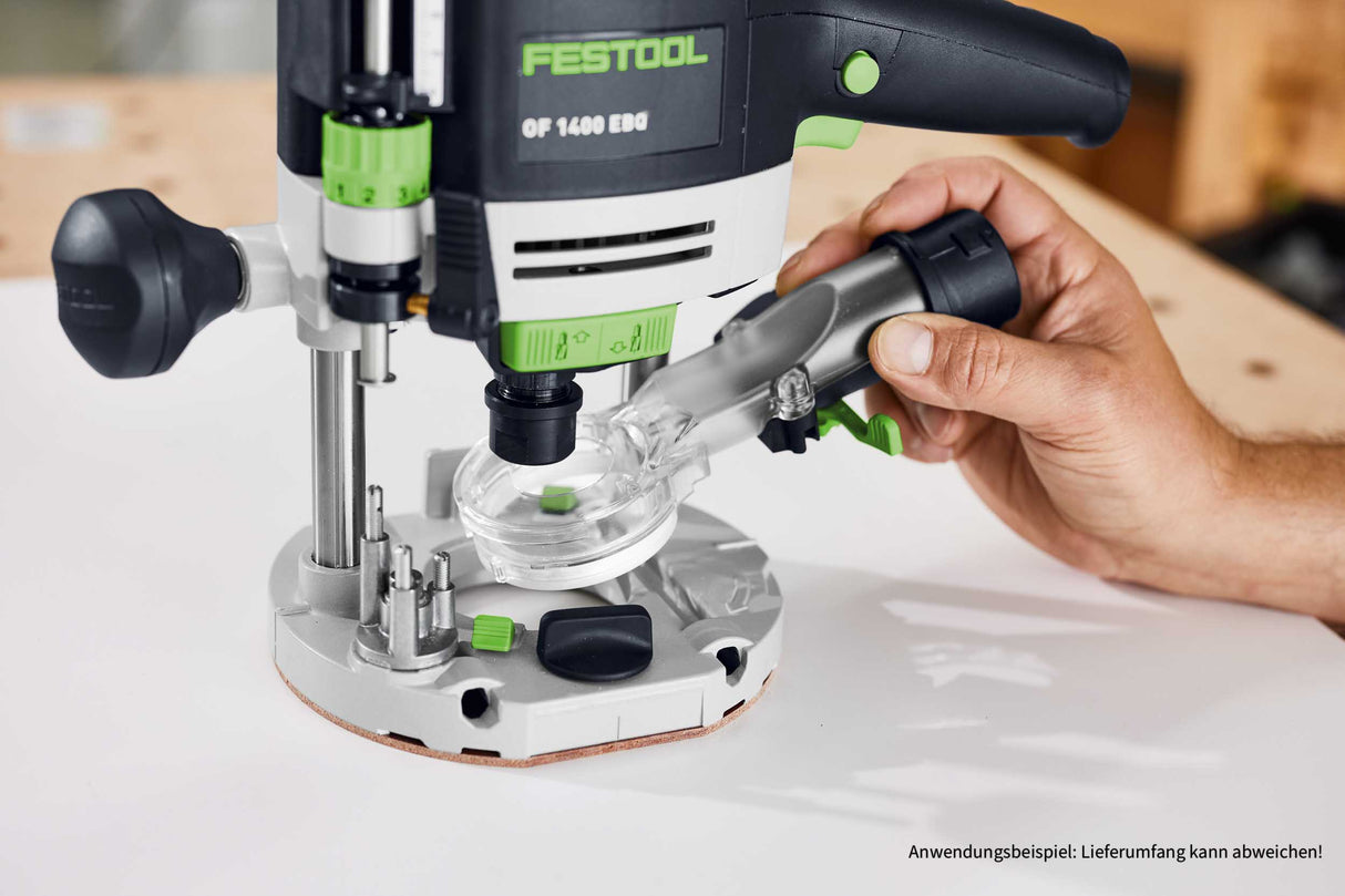 NEUHEIT: Festool kraftvolle 1400W Oberfräse OF 1400 EBQ-Plus mit Lichtmodul