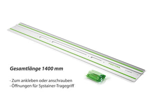 Selbstklebende Führungsschiene