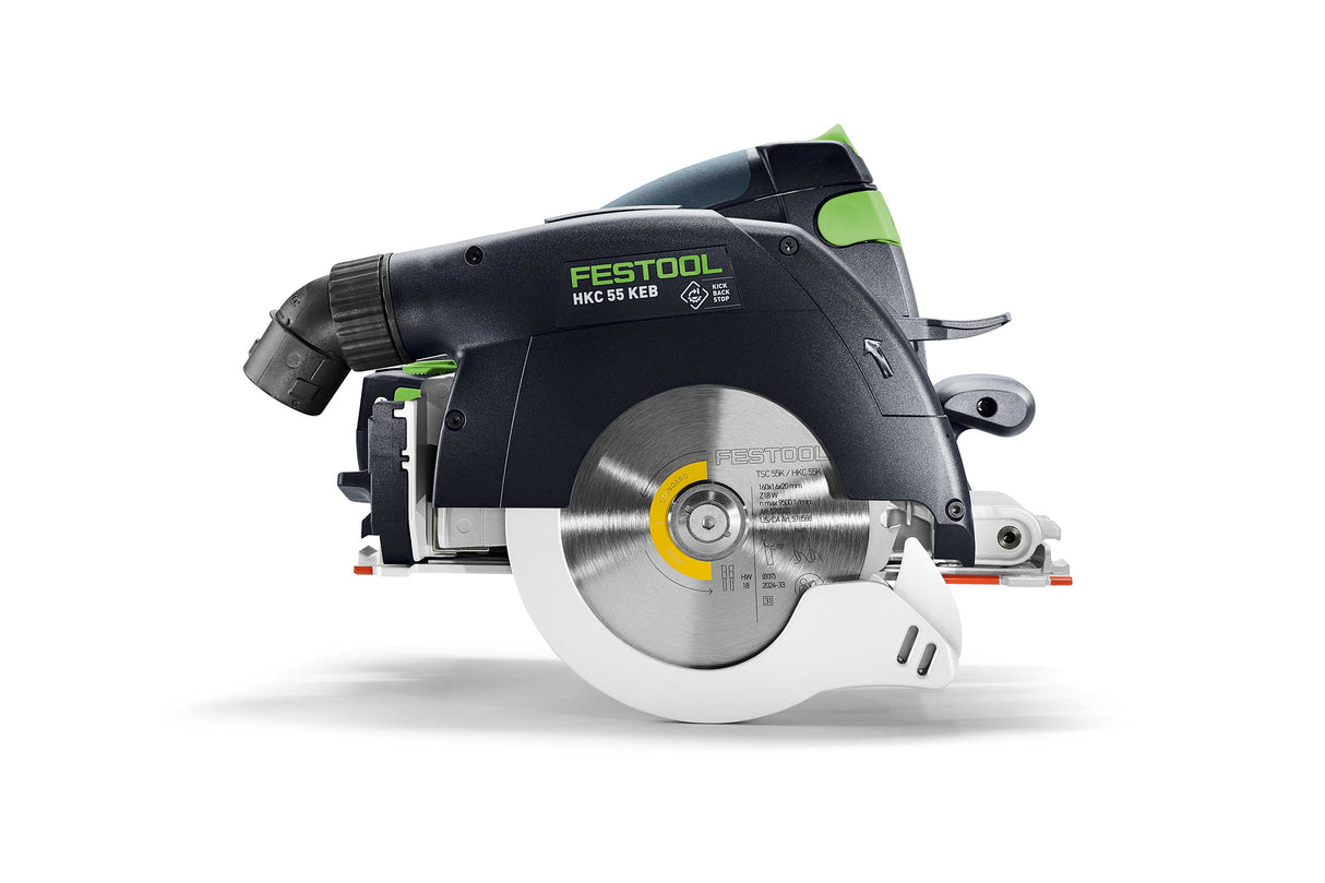 Festool Akku-Handkreissäge HKC 55 KEB-Basic-FSK (mit Kappschiene FSK 420) - 578704