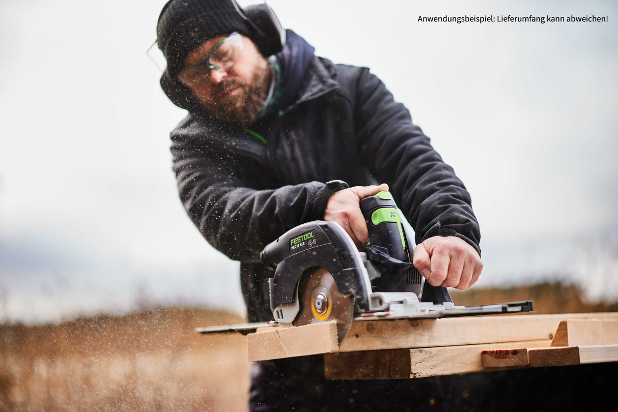 Festool Akku-Handkreissäge HKC 55 KEB-Basic-FSK (mit Kappschiene FSK 420) - 578704