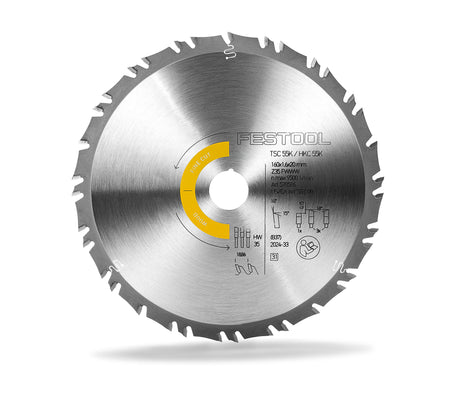 Festool circular saw blade "WOOD FINE CUT" HW 160x1.8x20 WD42 - 205553