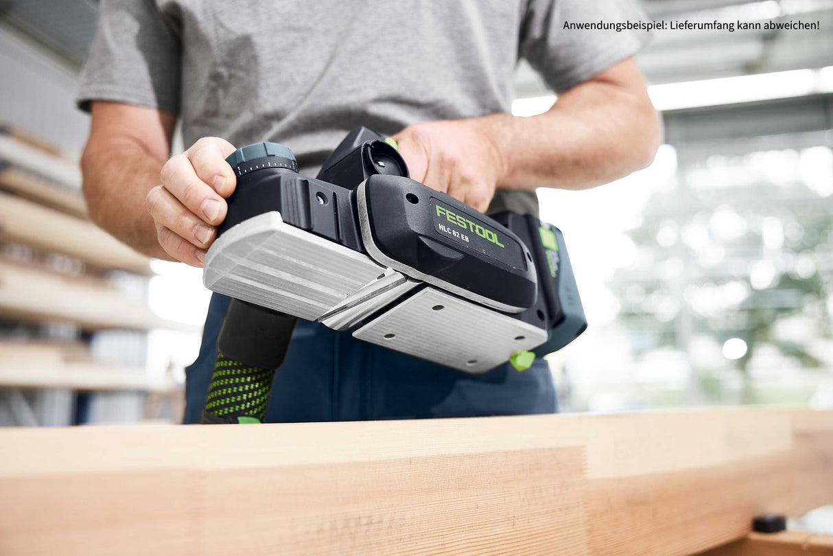 SET OFFER: Festool HLC 82 EB Basic cordless planer in Systainer + 5.0 Ah battery pack + planer blades