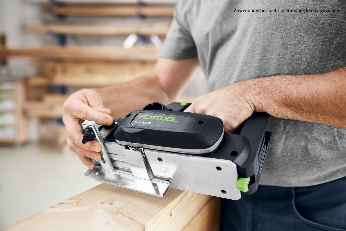 SET OFFER: Festool HLC 82 EB Basic cordless planer in Systainer + 5.0 Ah battery pack + planer blades