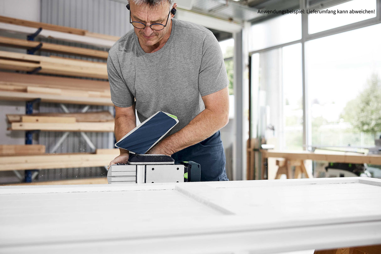 SET OFFER: Festool HLC 82 EB Basic cordless planer in Systainer + 5.0 Ah battery pack + planer blades