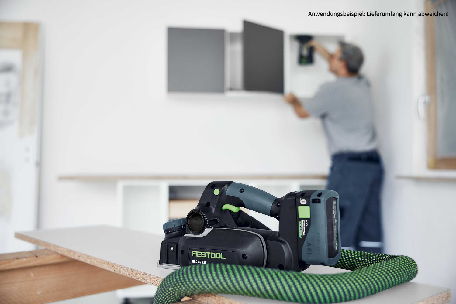 Festool Akku-Hobel HLC 82 EB Basic im Systainer