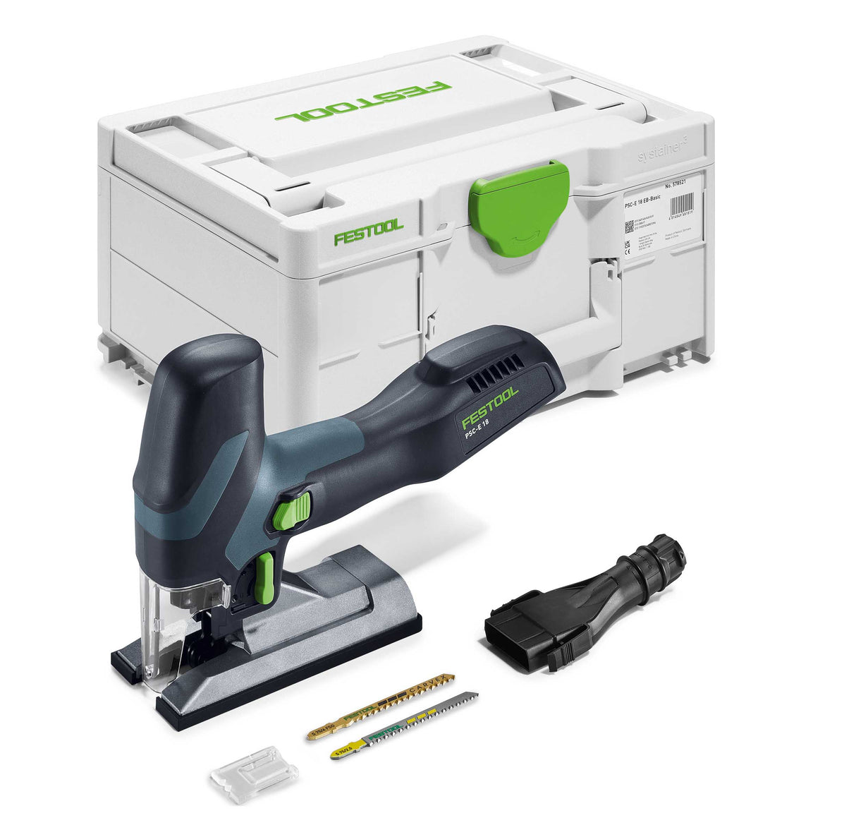 NEUHEIT: Festool Akku-Pendelstichsäge CARVEX PSC-E 18 EB-Basic - 578521
