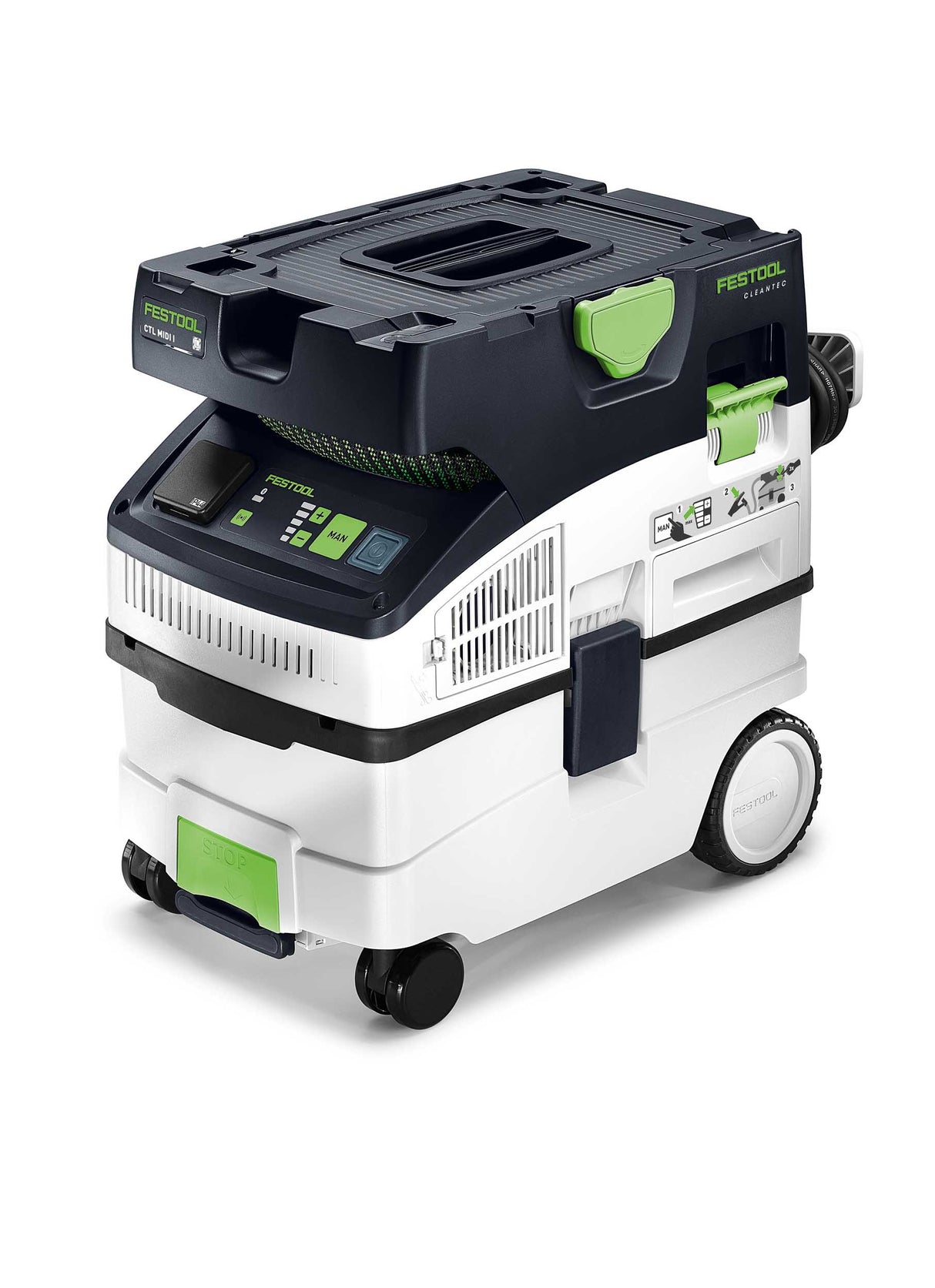 SET-ANGEBOT: Festool Absaugmobil CTL MIDI I CLEANTEC + Reinigungs-Set + Zubehör