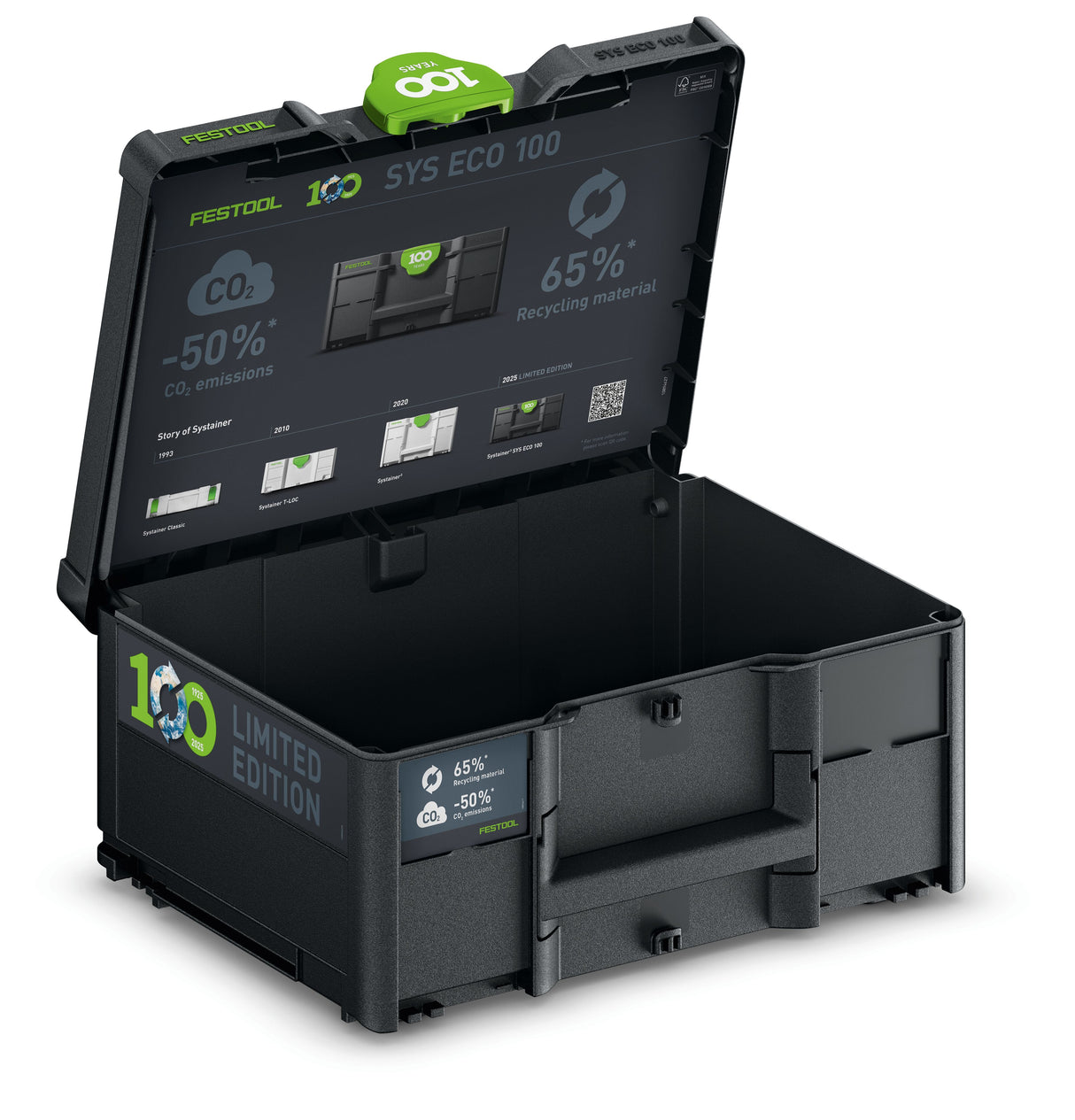 Festool 100 Jahre Systainer³ SYS3 M 187 ECO 100Y Limited Edition - 578247