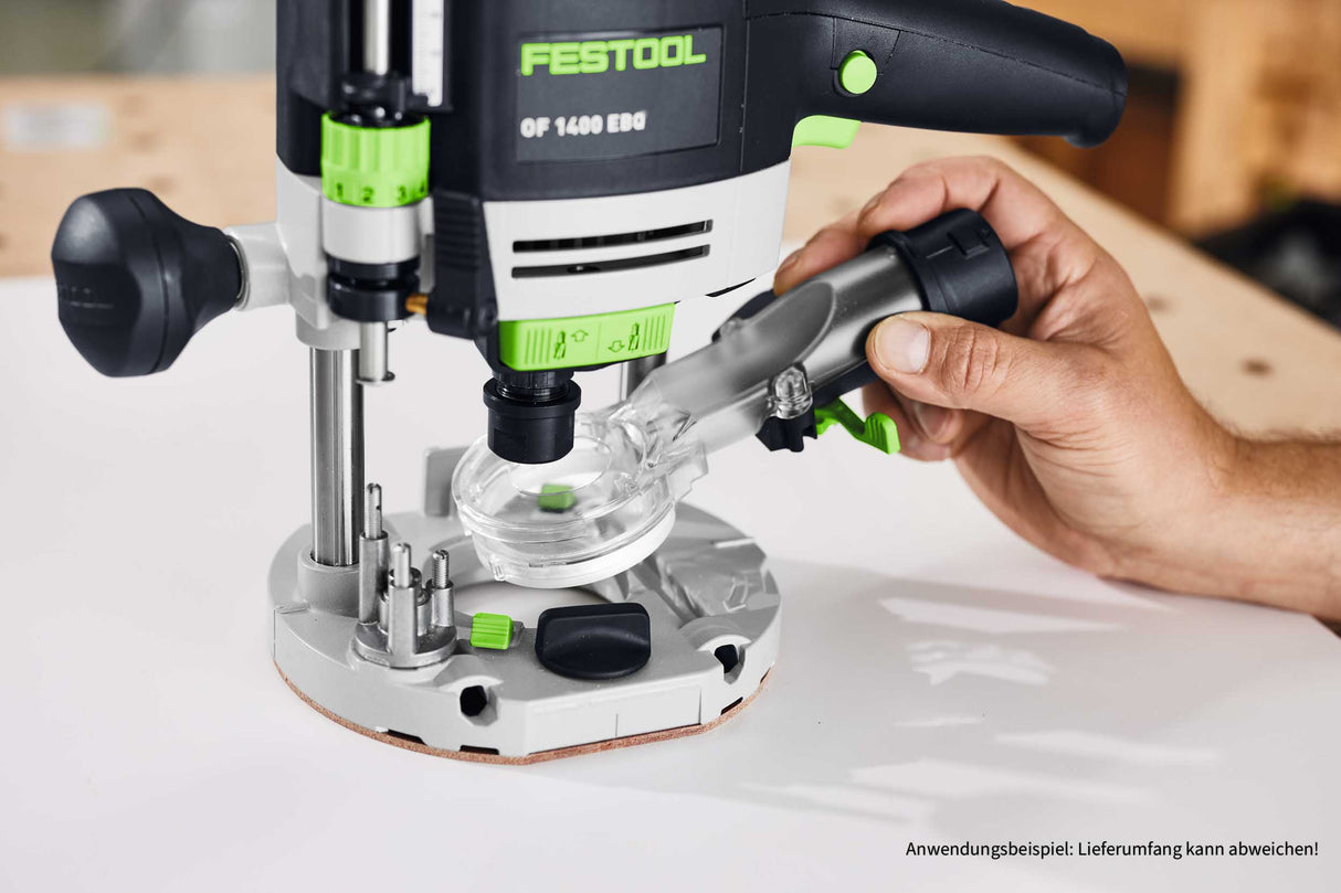 NEUHEIT: Festool kraftvolle 1400W Oberfräse OF 1400 EBQ-Plus mit Lichtmodul