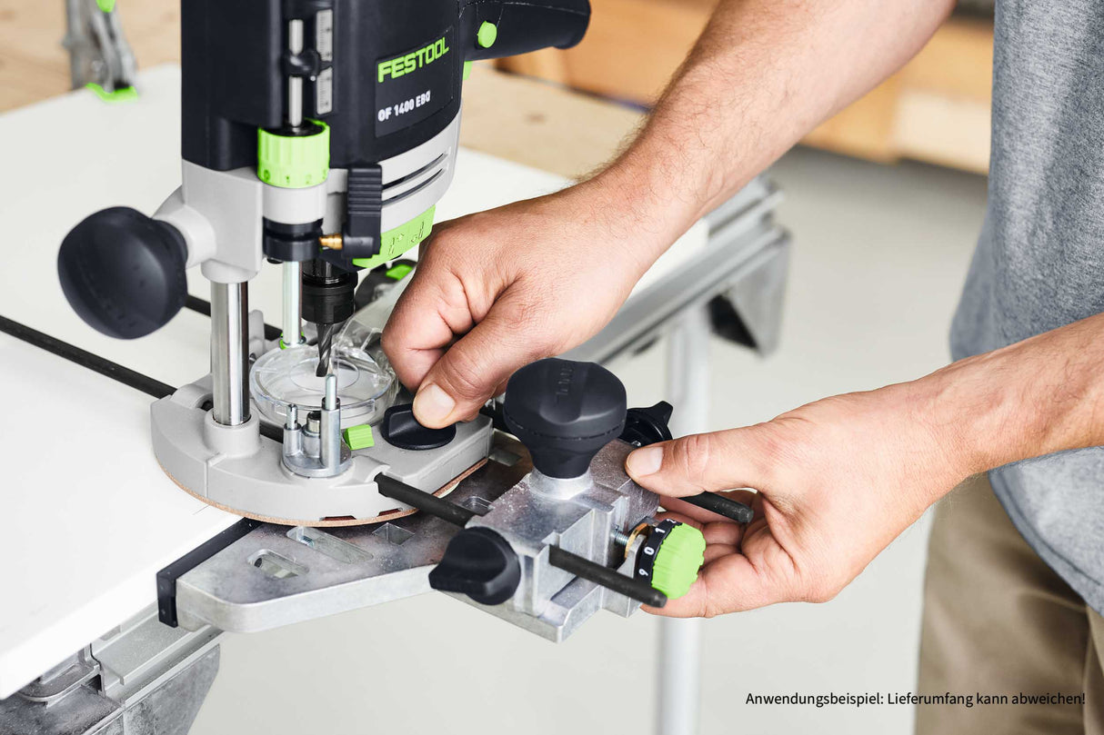 NEUHEIT: Festool kraftvolle 1400W Oberfräse OF 1400 EBQ-Plus mit Lichtmodul