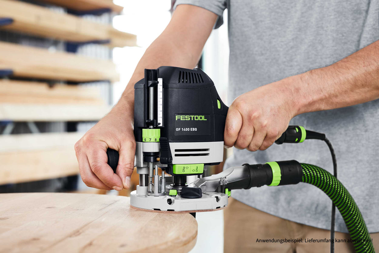 NEUHEIT: Festool kraftvolle 1400W Oberfräse OF 1400 EBQ-Plus mit Lichtmodul
