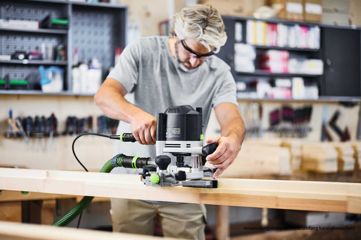 NEUHEIT: Festool kraftvolle 1400W Oberfräse OF 1400 EBQ-Plus mit Lichtmodul