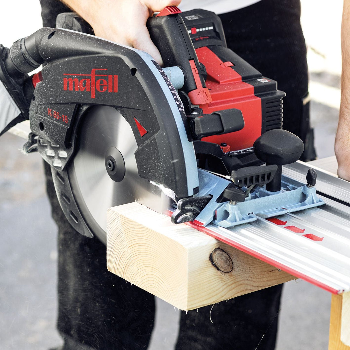 Mafell cordless circular saw K 85-18 PURE in L-MAX - 91E302