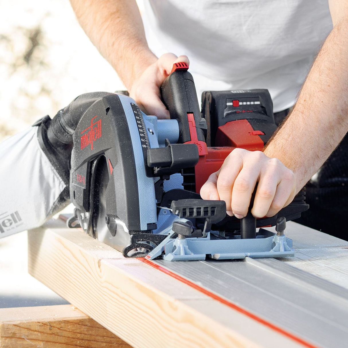 Mafell cordless circular saw K 85-18 PURE in L-MAX - 91E302