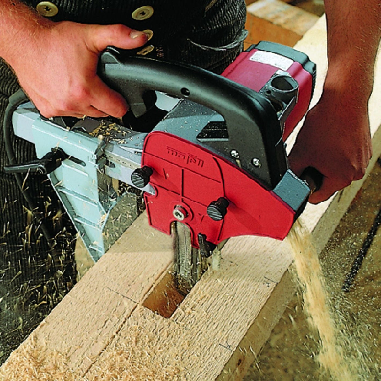 Mafell chain mortiser LS 103/40 Ec complete with chain set, 28 x 40 x 150 mm - 924203