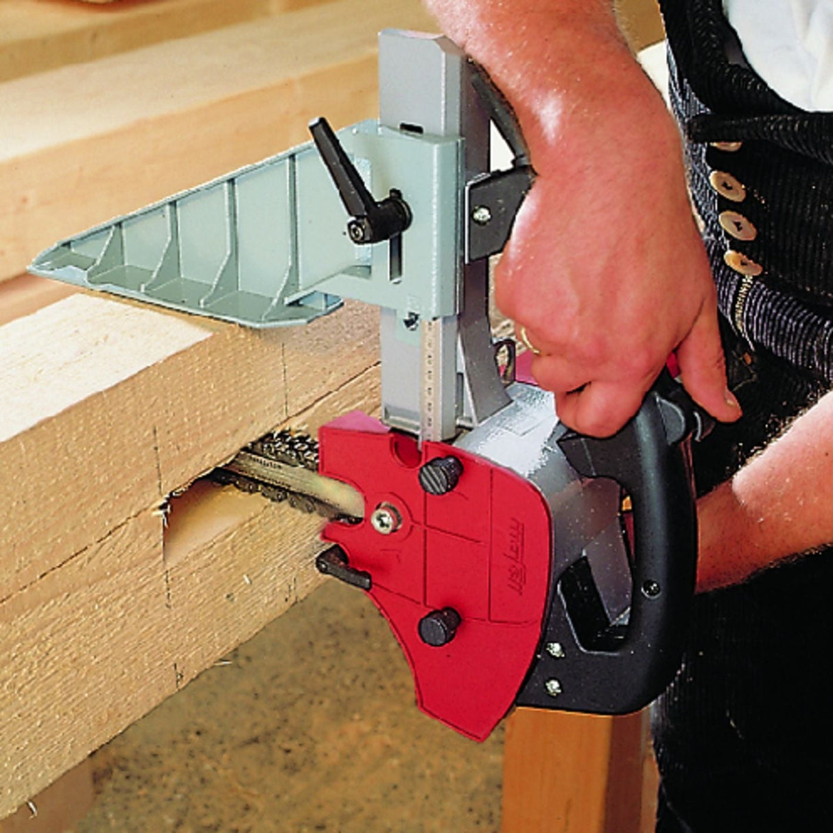 Mafell chain mortiser LS 103/40 Ec complete with chain set, 28 x 40 x 150 mm - 924203